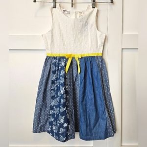 GIRLS BLUEBERI BOULEVARD fit/flare dress